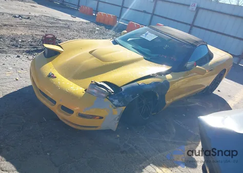 2002 Chevrolet Corvette from USA, damaged, VIN 1G1YY32G225108870